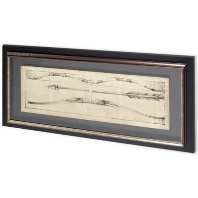 Custom Arrow Schematic II (MC) Framed Art Print
