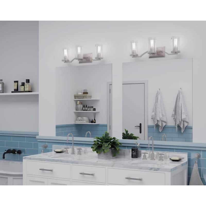 Progress Lighting Lassiter 3 Light 24" Wide Bathroom Vanity Light