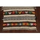 preview thumbnail 7 of 16, Tribal Chevron Style Moroccan Oriental Runner Rug Wool Hand-hooked - 4'5" x 10'8"