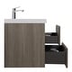 preview thumbnail 14 of 169, CASAINC Floating Bathroom Vanity with Resin Top Basin and Soft Closing Drawers