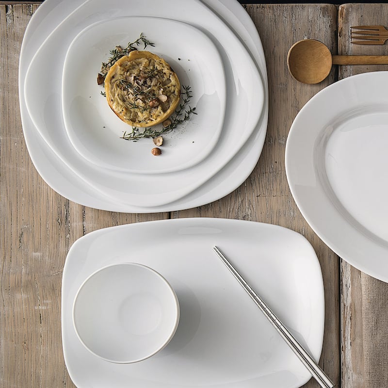 Bormioli Roccoparma Dessert Plates Set Of 6 White | Uruguay