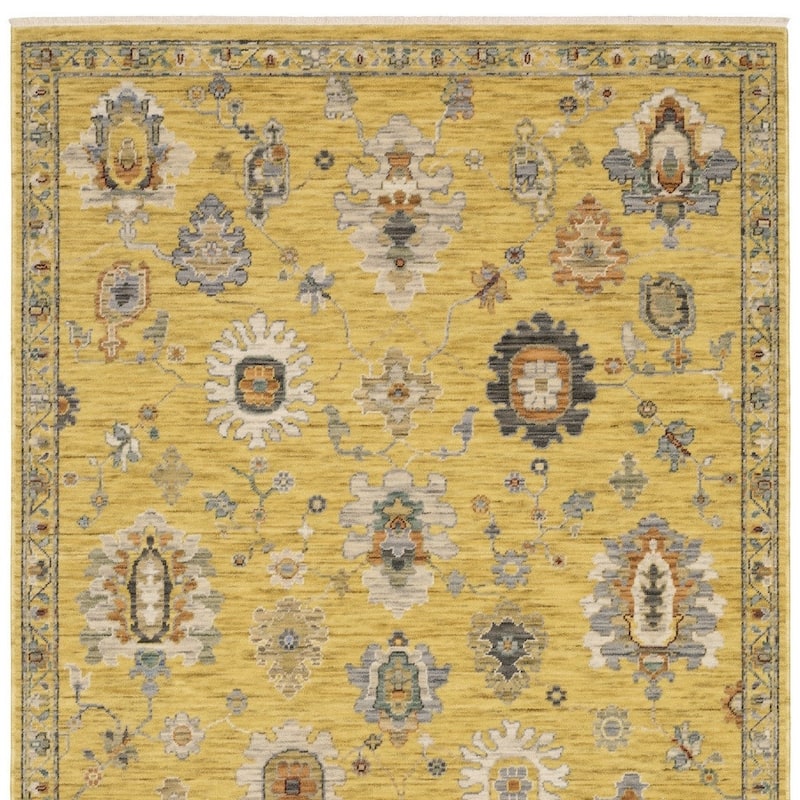 HomeRootsOriental Traditional Rectangle Area Rug