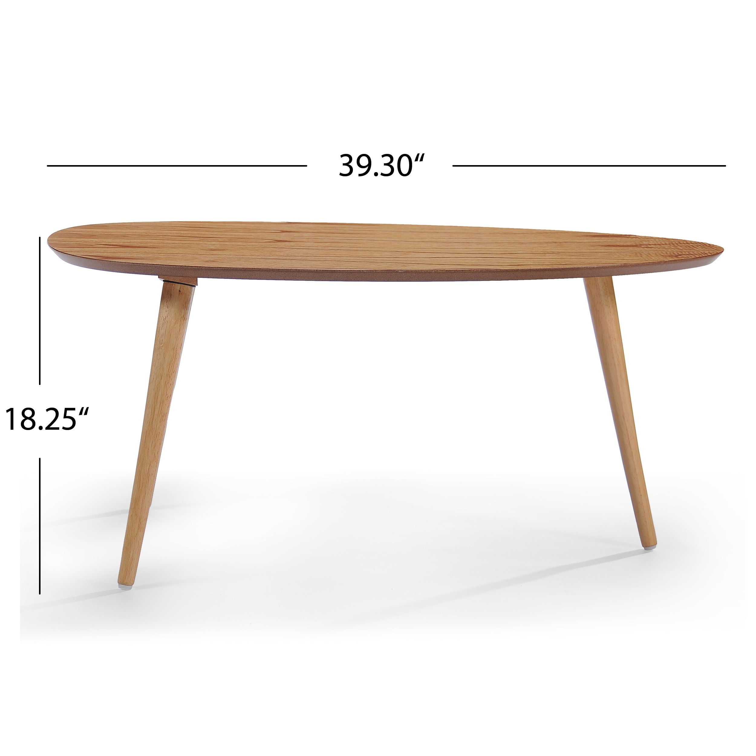 サイドテーブル・ナイトテーブル・ローテーブル Vintage coffee table Mid century Elam Mid-Century Wood Coffee Table by Christopher Knight Home