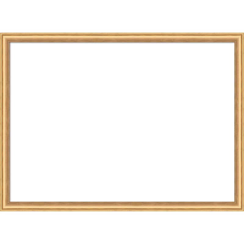 Amanti Art Salon Scoop Gold Framed Dry Erase Magnetic Board