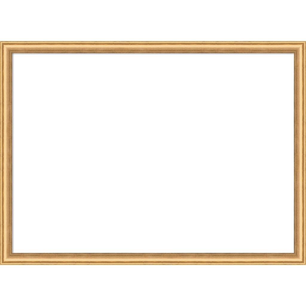 Amanti Art Salon Scoop Gold Framed Dry Erase Magnetic Board