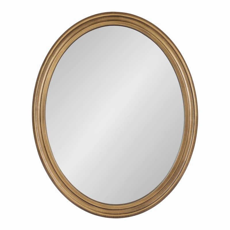 Kate and Laurel Mansell Oval Framed Wall Mirror