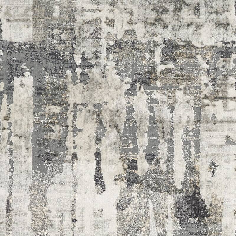 Carbon Loft Hartvien Distressed Splash Rug