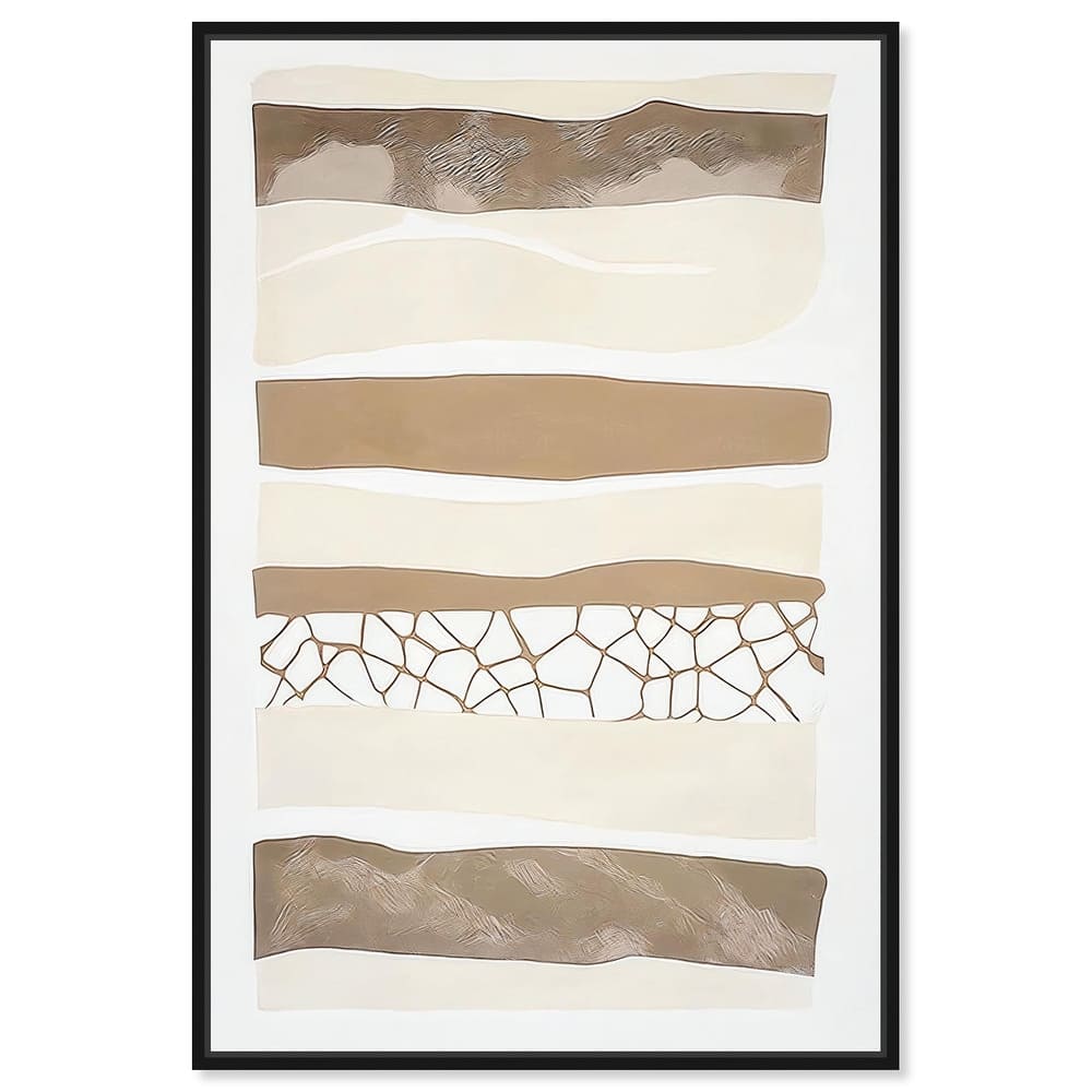 Relief Rifts II Canvas by Art Remedy