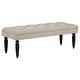 preview thumbnail 1 of 5, Marsha 52-inch Upholstered Entryway Accent Bench Latte Latte