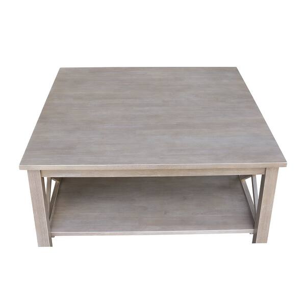 Hampton Solid Hardwood Square Coffee Table 36 X 36 36 X 36 On Sale Overstock 9330439