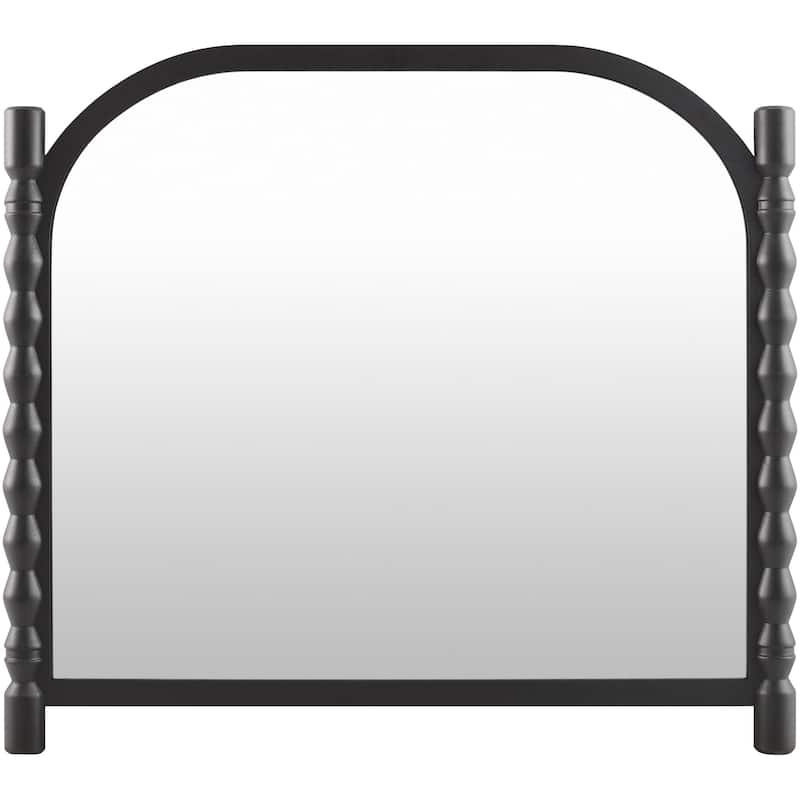Livabliss Bellinda Global Mantel Mirror - 32"H x 30"W x 2"D