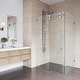 preview thumbnail 86 of 97, VIGO Winslow Frameless Sliding Shower Enclosure