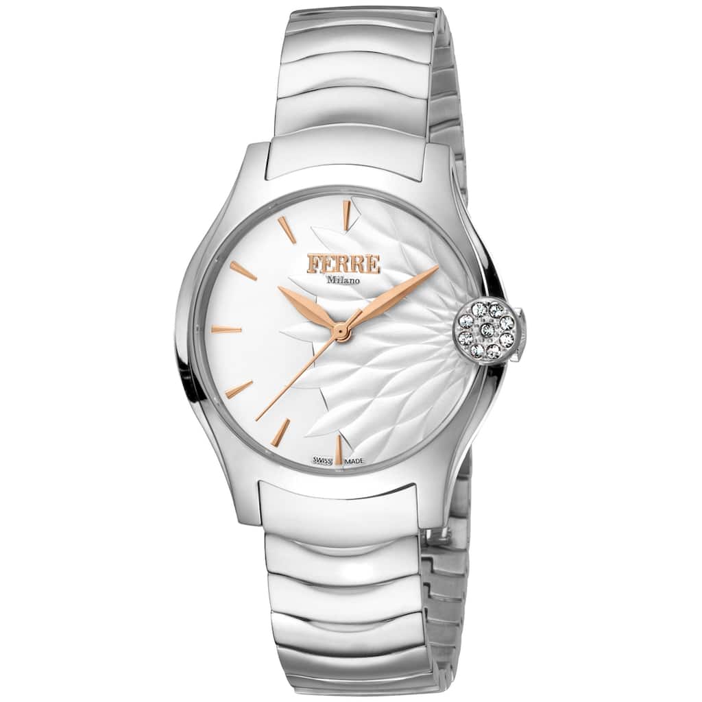 Ferre Milano Women's Classic White Dial Watch - FM1L121M0051 - 6 (36)