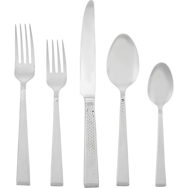 20-Piece Stainless Steel Flatware Set, Service for 4