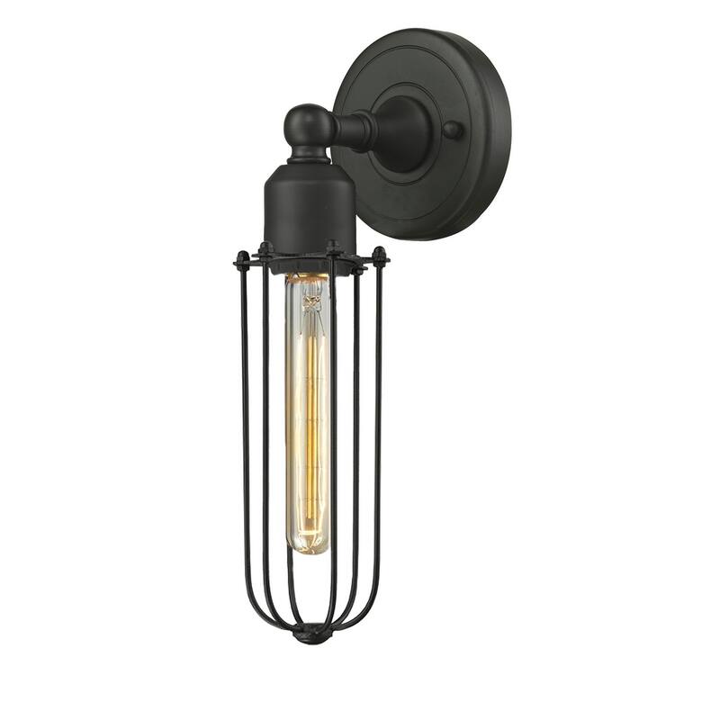 Innovations Lighting Muselet Single Light 12" Tall Bathroom Sconce