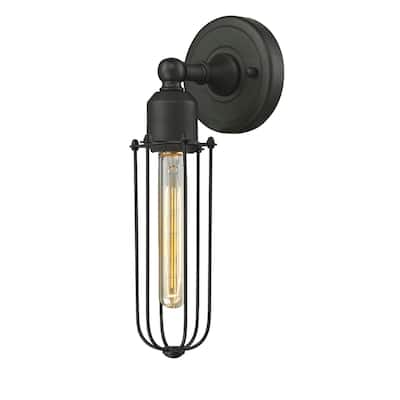 Innovations Lighting Muselet Single Light 12" Tall Bathroom Sconce