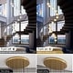 preview thumbnail 19 of 19, KAYLA Luxury 14-Light Alabaster Globe Chandelier in Vintage Copper Finish, Grand Pendant Light for Stairwells or Foyers - 138in
