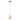 AIWEN Vintage Brass Mini Pendant Light with Amber Glass Shade