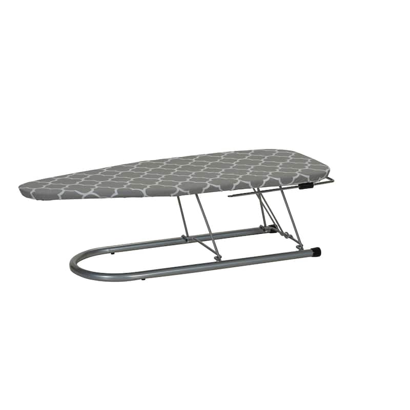 Household Essentials Steel Table Top Ironing Board with Iron Rest