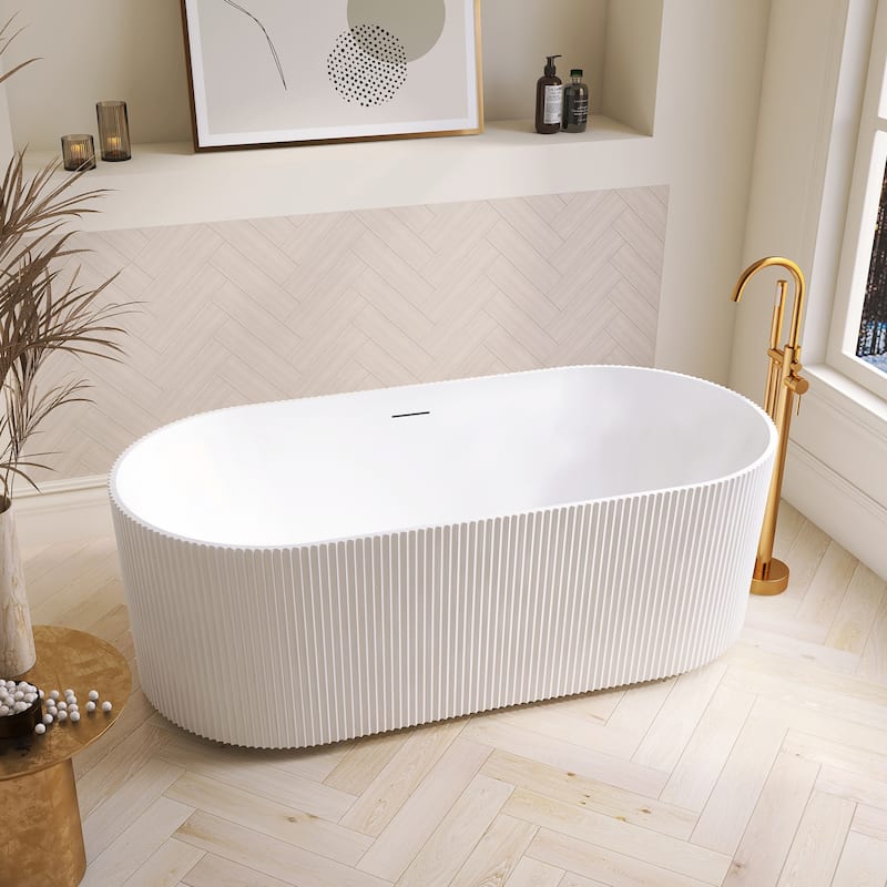 Linyi Freestanding Acrylic Soaking Bathtub