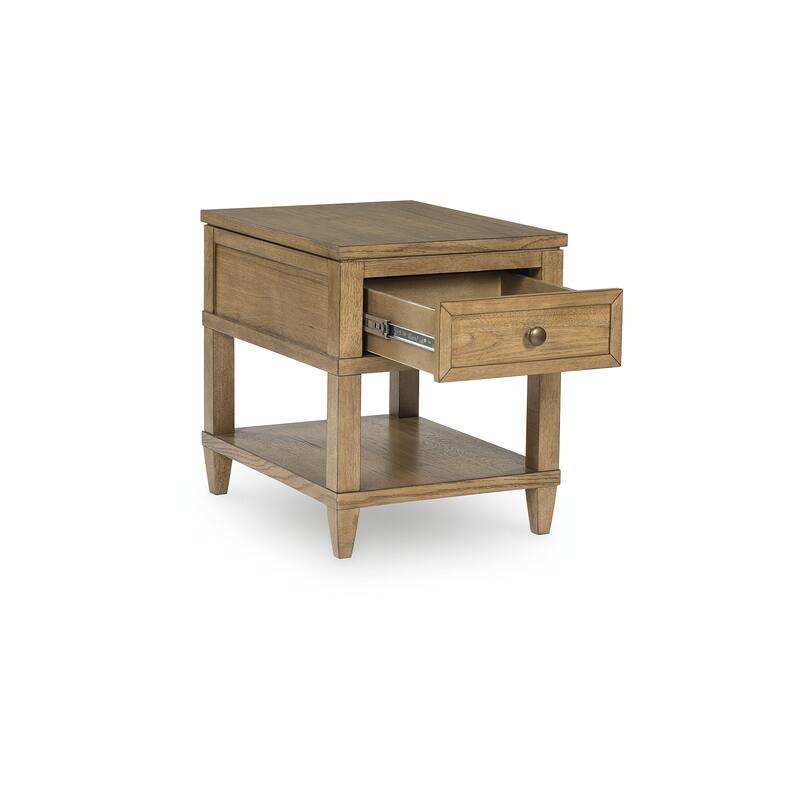 Signature Design by Ashley Sharlance Brown End Table - 20" W x 26" D x 24" H