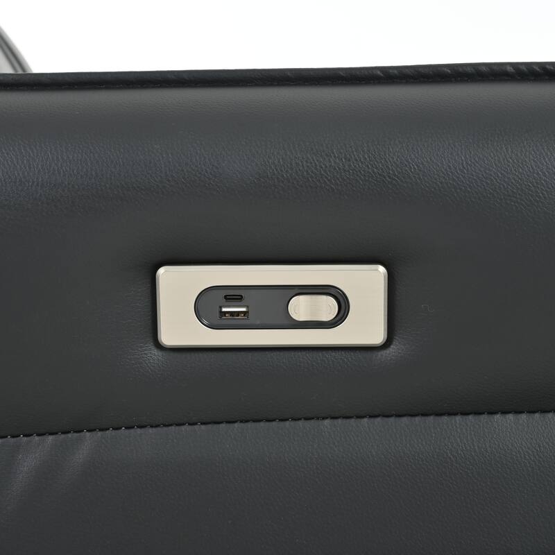 270° Swivel Rocker Power Recliner with USB Ports