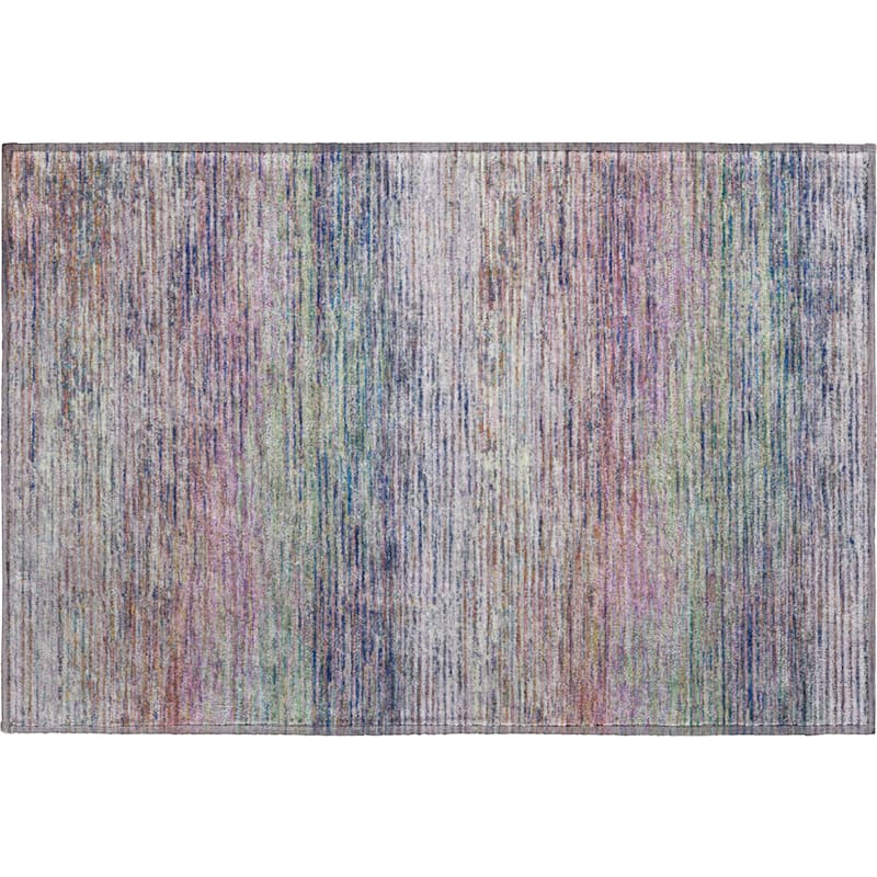 Premium Washable Super Soft Ombre Stripes Mayfield Rug