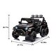 preview thumbnail 2 of 58, 24V 4WD Ride-On Truck for Kids, Remote Control, Spacious Rear Storage, Bluetooth, LED Lights, 4 Motors, Soft Start, for Kids