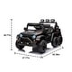 preview thumbnail 42 of 58, 24V Ride On Large PickUp Truck car for Kids,ride On 4WD Toys with Remote Control,Parents Can Assist in Driving, Bluetooth