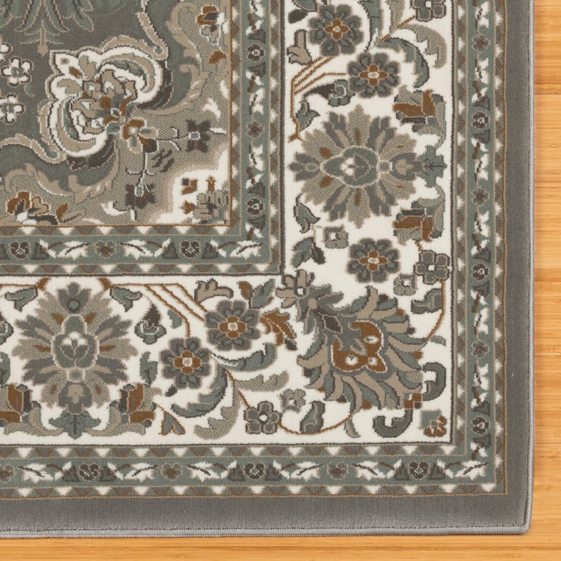 Gertmenian Majestic Vernon Traditional Oriental Floral Wide Border Area Rug