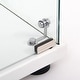 preview thumbnail 135 of 165, Glass Display Cabinet with Doors & Locks, Acrylic Shelves, Floor Standing Storage Showcase for Home or Office