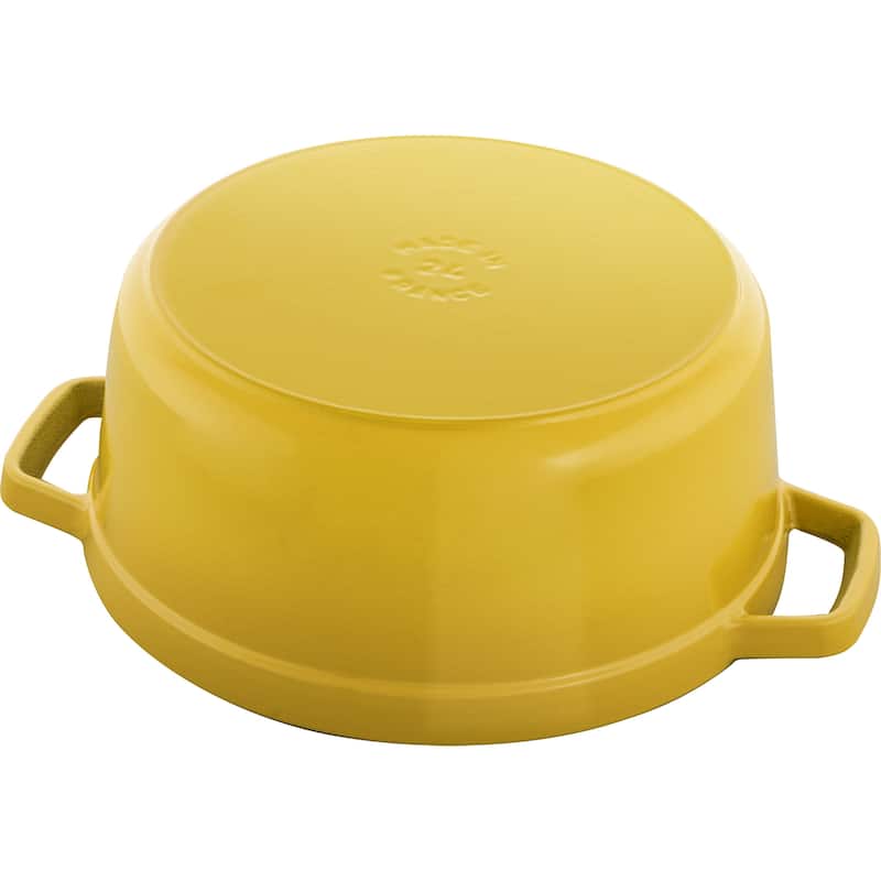 STAUB Cast Iron 4-qt Round Cocotte