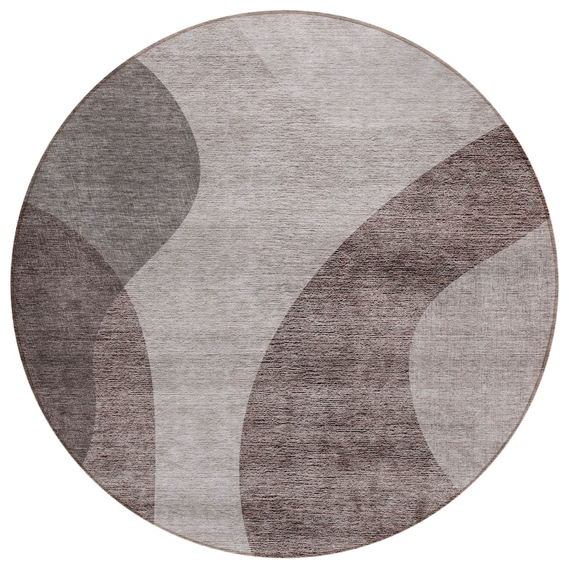 Machine Washable Indoor/ Outdoor Chantille Modern Deco Rug