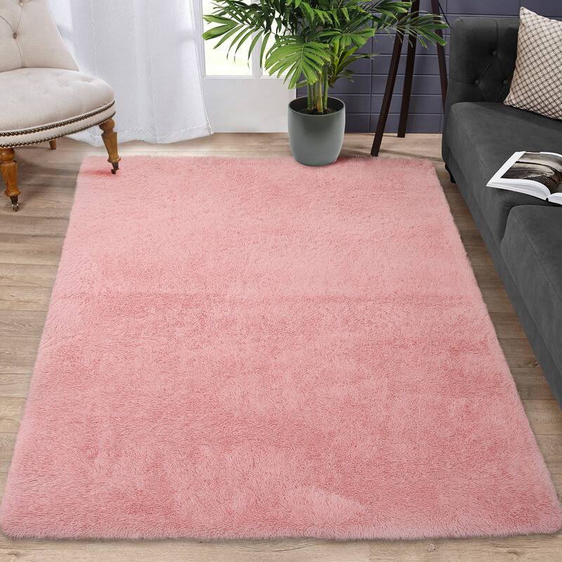 Garvee Shag Fluffy Area Rug Modern Indoor Plush Shaggy Carpet