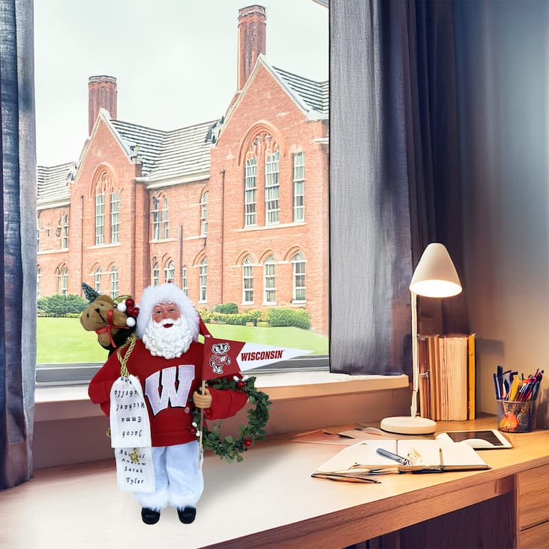 12 Inch University of Wisconsin Proud Santa