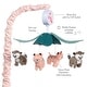 preview thumbnail 3 of 5, Lambs & Ivy Enchanted Safari Animal Musical Baby Crib Mobile Jungle Soother Toy