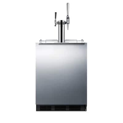 Summit 24 Inch Wide 5.5 Cu. Ft. Built-In Coffee Double Cold Brew Tap