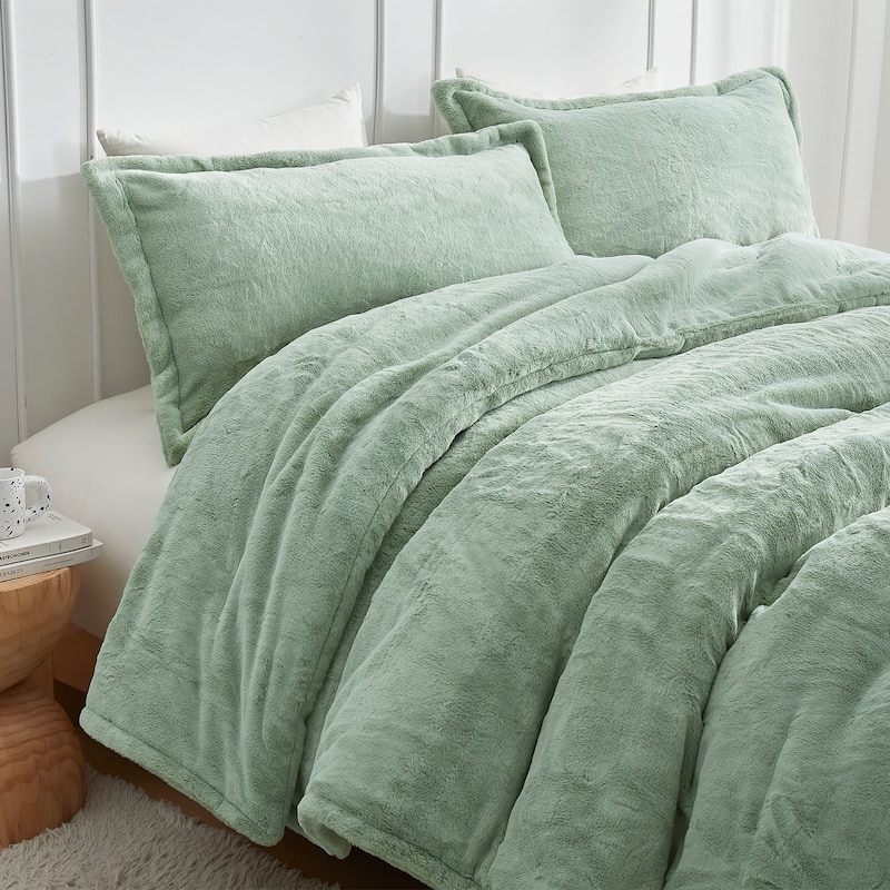 Frost Bite - Coma Inducer® Oversized Comforter Set - Frosted Green