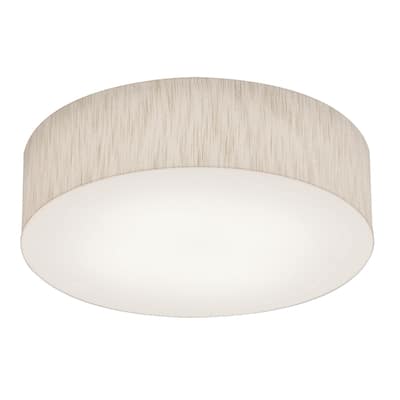 AFX ANF1524LAJUD Anton 15" Wide Flush Mount Drum Ceiling Fixture