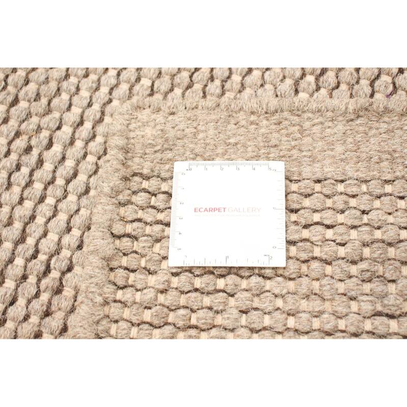 ECARPETGALLERY Hand Loomed Bungalow Wool Dhurrie