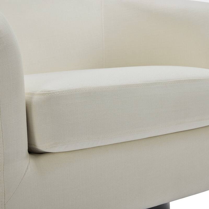 UIXE 360° Swivel Barrel Accent Chair Armchair For Living Room