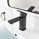 preview thumbnail 18 of 19, Eviva Lux Single-Handle Waterfall Single-Hole Bathroom Faucet with Deckplate Included