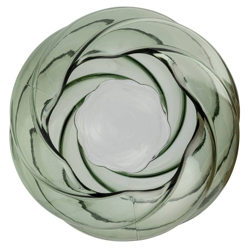 Twisted Glass Vase