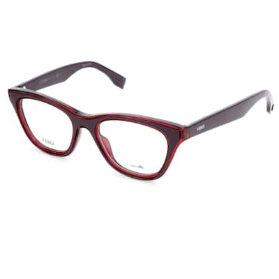 Fendi Women's 49mm Burgundy Opticals FF-0197-KTA-49