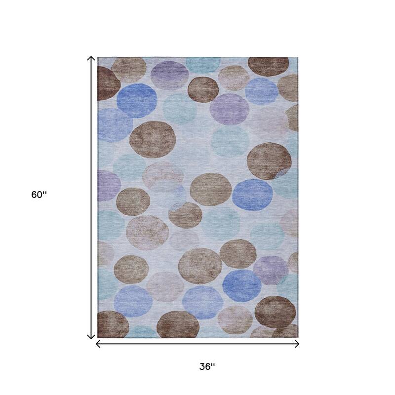 HomeRoots Geometric Transitional Rectangle Outdoor Rug