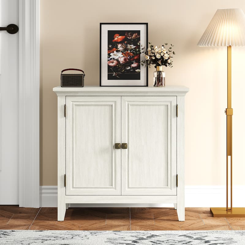 2-Door Buffet Cabinet with Adjustable Shelves