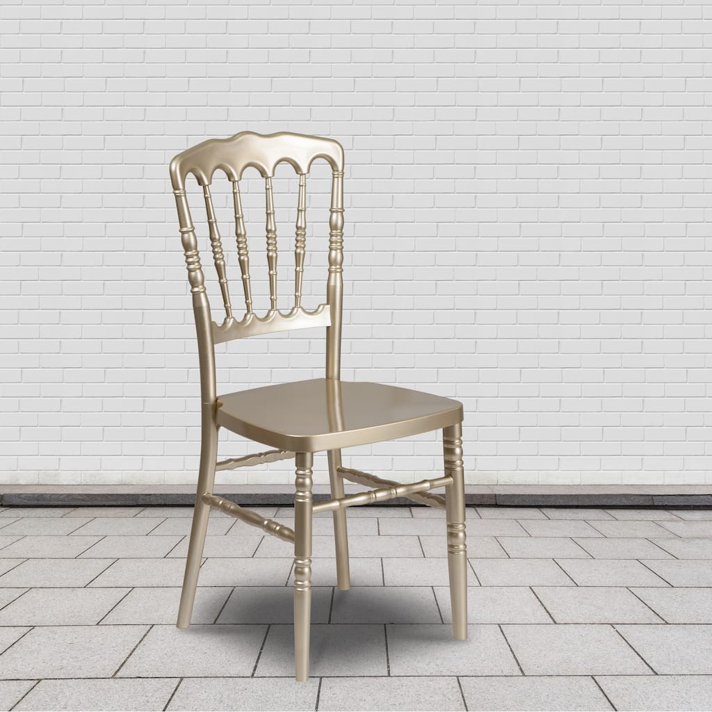 Resin Stacking Napoleon Chair