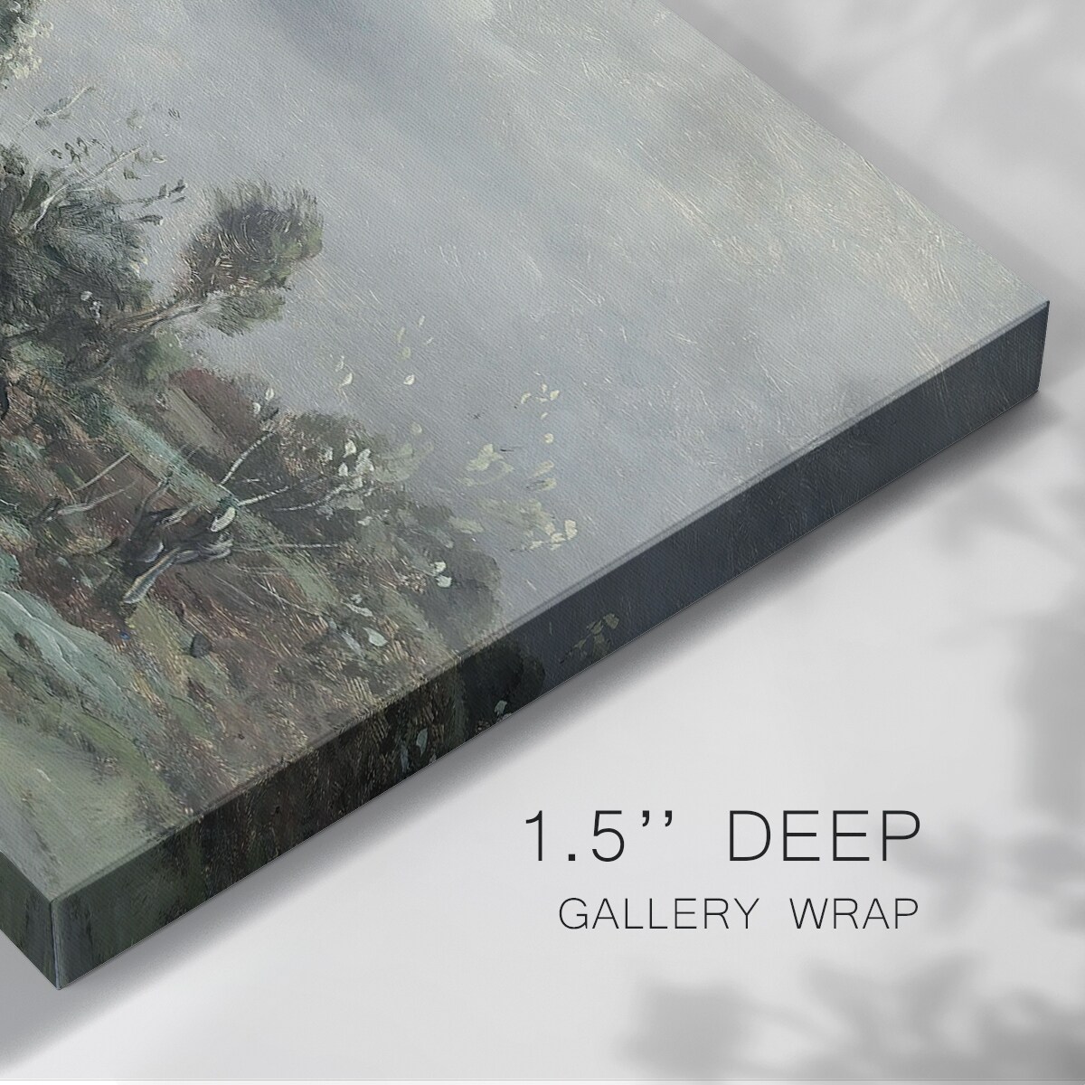 Vintage Landscape -DXXXII -Gallery Wrapped Canvas - Bed Bath