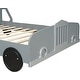preview thumbnail 8 of 33, Twin/Full Car Bed for Kids, Car Shaped Platform Bed with Wheels, Headboard and Footboard, Toddler Car Bed Slat Support