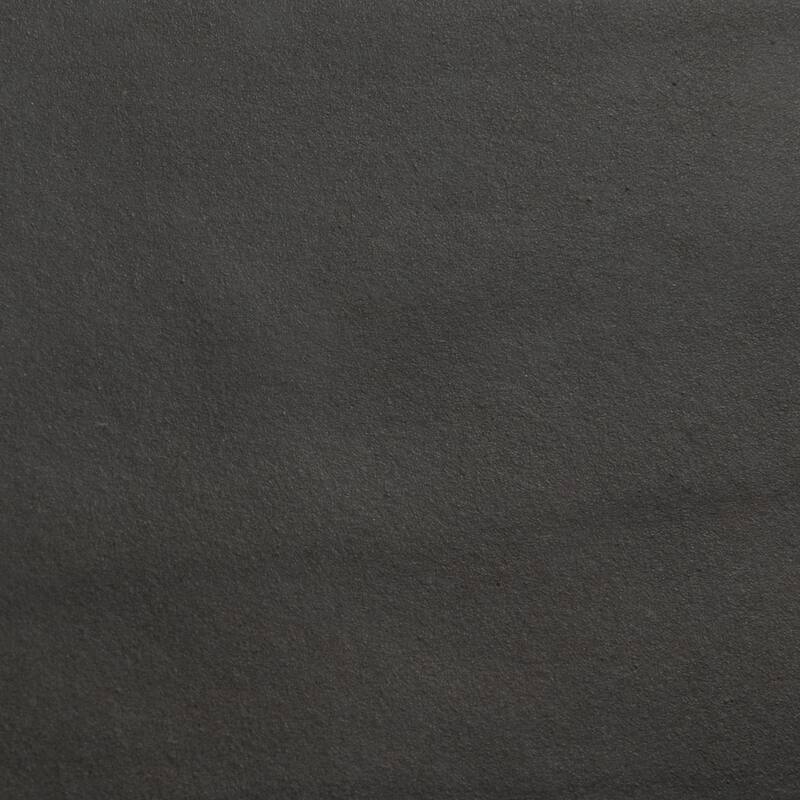 Merola Tile Coco Matte Black Hat 2" x 5-7/8" Porcelain Floor and Wall Tile